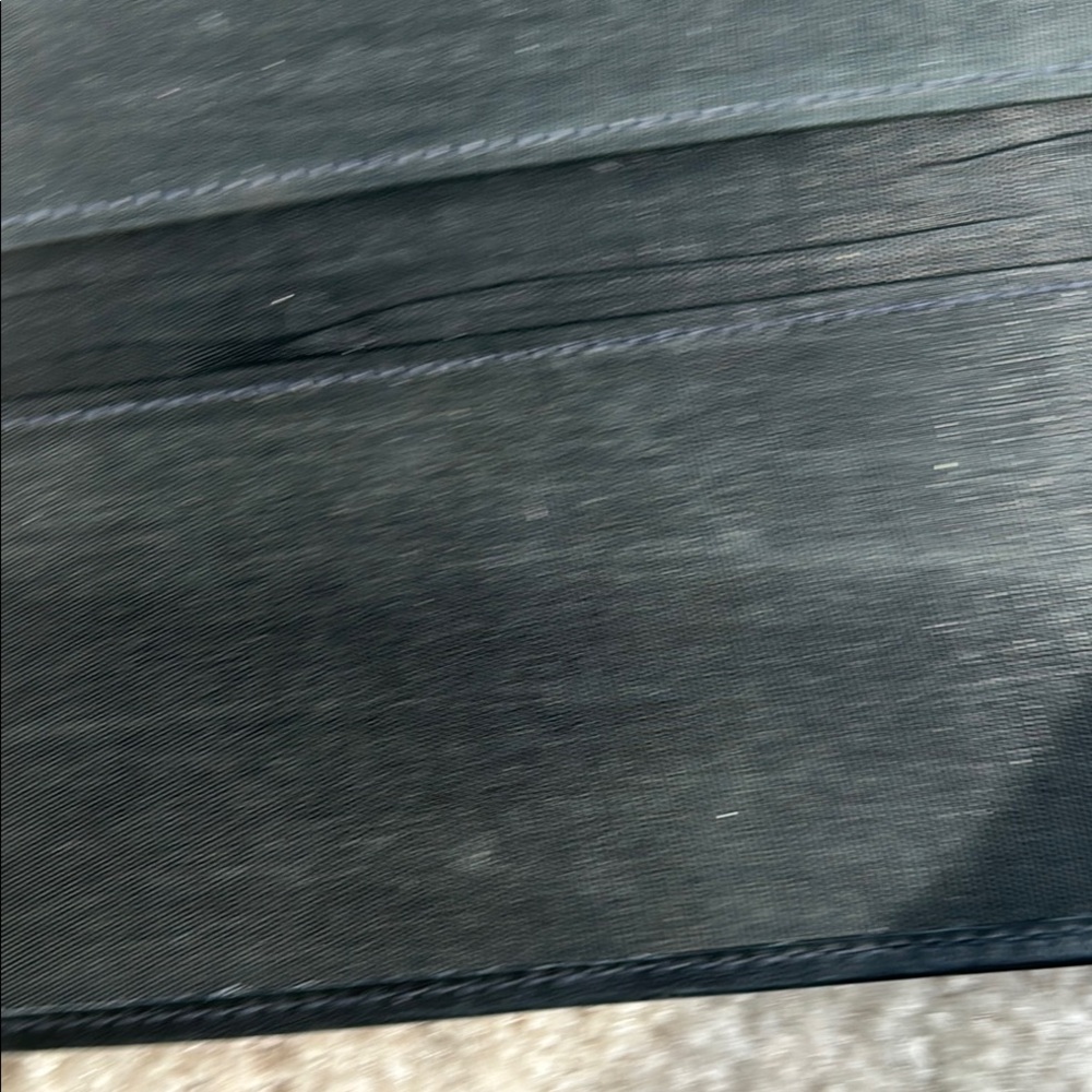 Black Leather checkbook insert - Picture 11 of 12